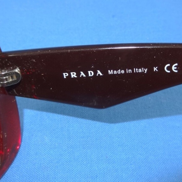 Prada SPR 32P MAX-0A7 Oversized Sunglasses - Picture 2 of 8
